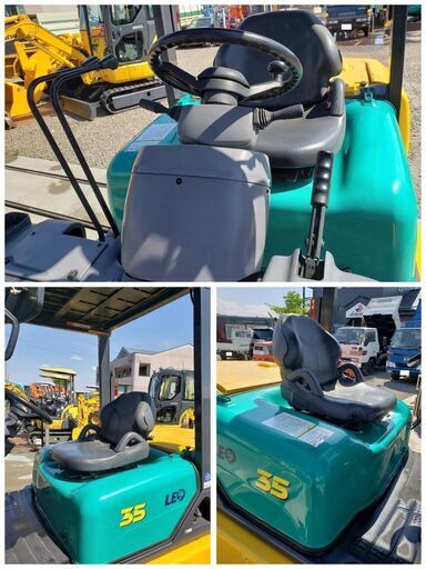 コマツ　KOMATSU　ディーゼルフォークリフト　FD35T-8　★揚高4m　★3.5t　★3028h