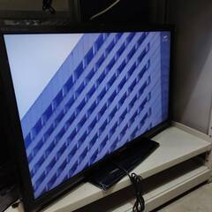中古　MITSUBISHI　４０V型液晶カラーテレビ　LCD-40ML6　2014年製　リモコン付き