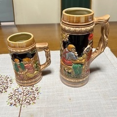 値下げ）三洋陶器ビアマグペア