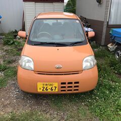 「成約」ダイハツ　エッセ　４ＷＤ　車検令和４年１２月２４日　走行...