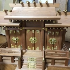 神棚　新品　箱入　特大　③の画像