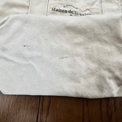 最終値下げ　ランチバッグ　お散歩バッグ　ショルダーつき　お散歩　ミニバック　コットン　キャンバスの画像