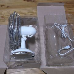 USB扇風機　またまた値下げ　来週中には処分しますの画像