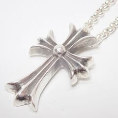 AA841 クロムハーツ シルバー 925 タイニーCHクロスチャーム