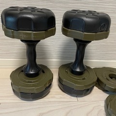 リーディングエッジ(LEADINGEDGE) 可変式ダンベル アーミーダンベル ＊10kg×2個セット  の画像