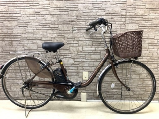 東京23区配達無料　新基準 Panasonic パナソニック ビビSS 5Ah 電動自転車☆中古☆パナ ⑨