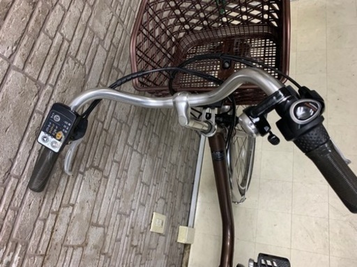 東京23区配達無料　新基準 Panasonic パナソニック ビビSS 5Ah 電動自転車☆中古☆パナ ⑨