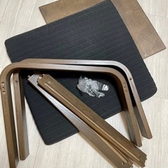 IKEA ポエング オットマンのみの画像