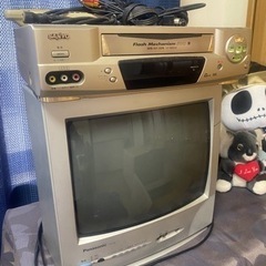 無料⭐︎ブラウン管テレビ、ビデオデッキ！