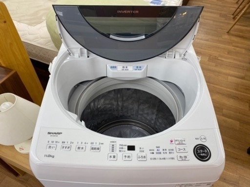 I672 ★ SHARP 洗濯機 11㎏ 2021年製 ⭐動作確認済 ⭐クリーニング済