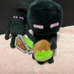 マインクラフト　エンダーマン　ぬいぐるみ　セット