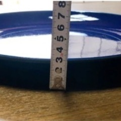 A-10【たち吉】瑠璃色、群青色プレートの画像