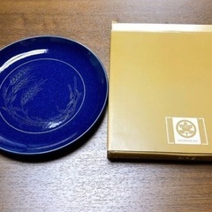 A-10【たち吉】瑠璃色、群青色プレートの画像