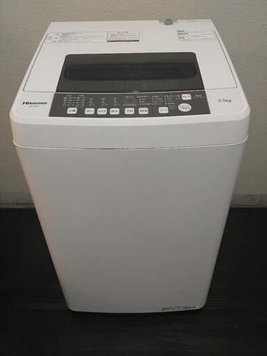 高年式2019年Hisense製洗濯機5.5kg