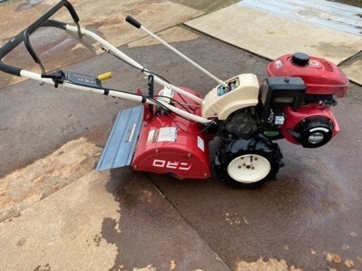 ロビンRC6600ミニ耕運機6馬力正転、逆転、動作確認済み