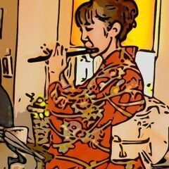 初めての篠笛の画像