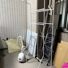 ニトリ、洗濯機ラック、解体済