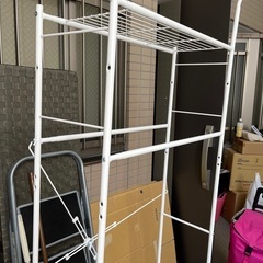 ニトリ、洗濯機ラック、解体済の画像