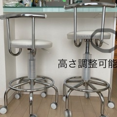 キッチンカウンター向け　ハイチェア
