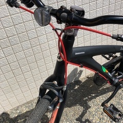 子供用自転車「レベナ ブラック」18インチ　中古の画像