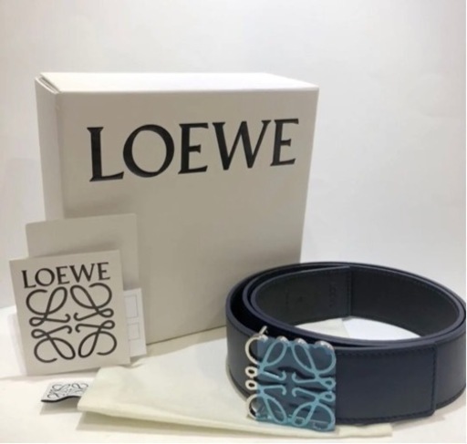 ＊未使用　希少/ロエベ　アナグラム リバーシブルベルト