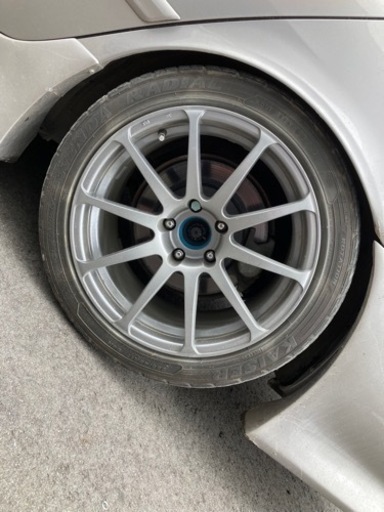 JZX110に使用　17インチ　5H 9J ホイール　114.3