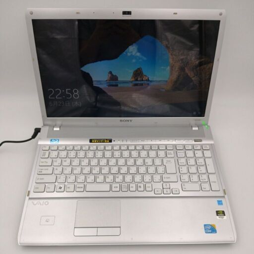 SONY VAIO corei5　メモリ4G 　SSD256G　FHD15.6インチ　Webカメラ　CD/DVDブルーレイ読み書き　Wifi対応　テンキー　#150a4e5