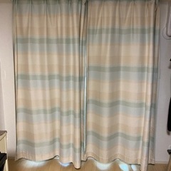 ウニコ 既製カーテンVELTE マルチ 100×200 2枚
