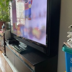【交渉中】大迫力！55インチ液晶テレビ　レコーダー付きの画像