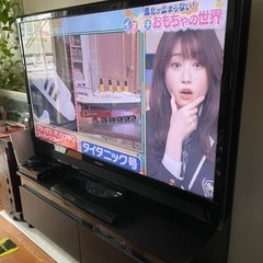 【交渉中】大迫力！55インチ液晶テレビ　レコーダー付きの画像