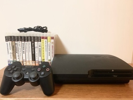Playstation3   本体、コントローラー、ソフト15本セット