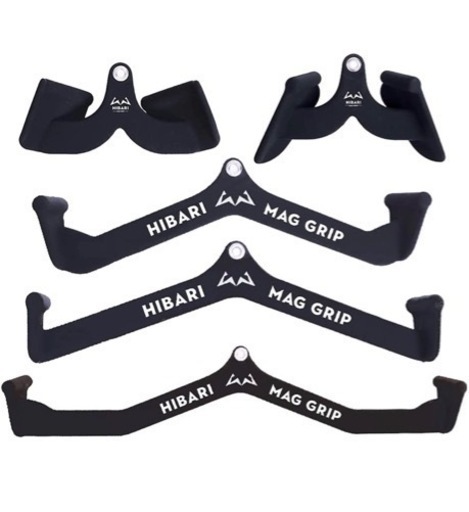 HIBARI製マググリップ 5種類セット（ラットプルダウン）