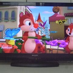 【動作確認済】📺HDD対応32インチ液晶テレビ SHARP AQUOS LC-32V5 FullHD USB-HDD録画 2画面同時視聴 HDMI×3 ファミリンク リモコン&B-CAS付の画像