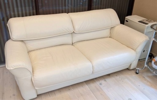 本革ソファー　2.5人掛け
