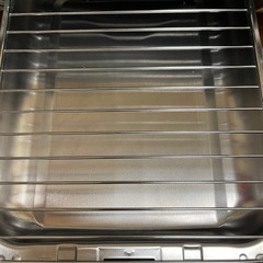 極美品 2021年10月製 使用頻度少なめ グリル未使用 リンナイ 都市ガス用 ガステーブル【KG67PBRR】水なし片面焼き 右強火 お知らせグリル お知らせコンロ ガスコンロの画像