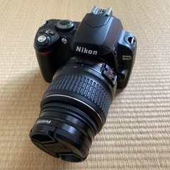 【受渡決定】Nikon ニコン　D40 レンズ2本・フラッシュ、...