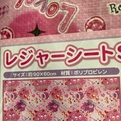 レジャーシート　未使用品の画像