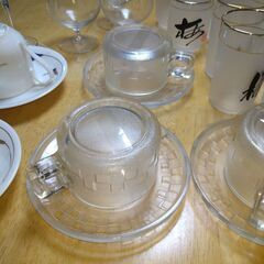 ガラステイーカップ　グラス類の画像