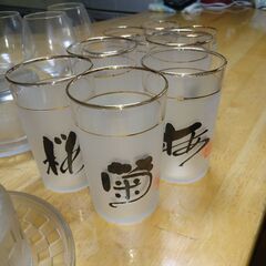 ガラステイーカップ　グラス類の画像