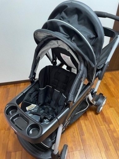 美品?GRACO (グレコ) 2人乗りベビーカー