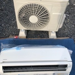 日立エアコン　6畳用エアコン　取付込み