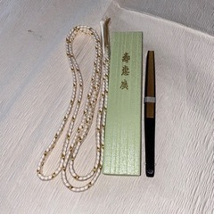 留袖用帯締めと着物用末広