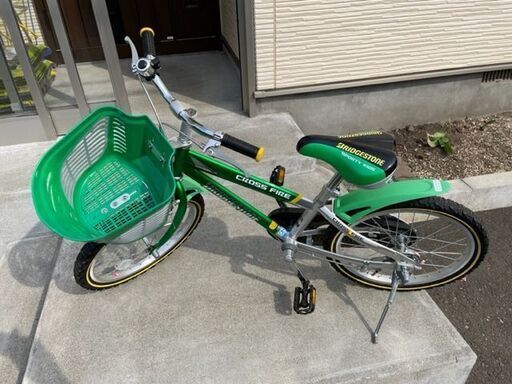ブリジストン(CK18 YT9L51722)　子供用自転車　18インチ スタンド後つけ