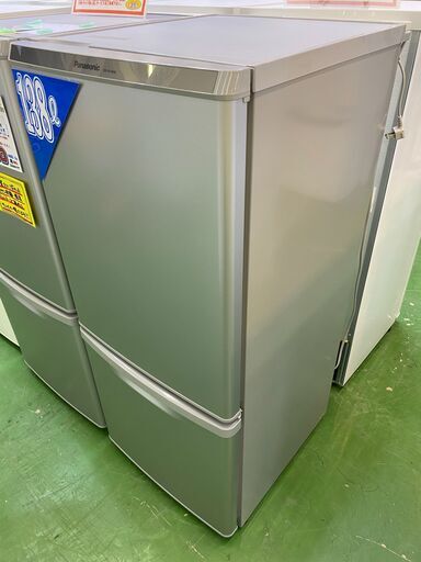 【愛品館八千代店】保証充実Panasonic2016年製138ℓ2ドア冷凍冷蔵庫NR-B148W