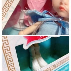 ꒰未開封꒱ブルーベース ドール青たれ目ブルーアイズ人形 夢可愛い インテリア雑貨の画像