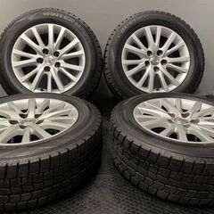 【DUNLOP WINTER MAXX WM02 215/60R16】スタッドレス【トヨタ マークX 純正ホイール 16インチ 7J5HPCD114.3+40】クラウン流用可　(VTM576)クレジットカード QRコード決済可能