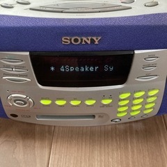 【値下げ】SONYラジカセの画像