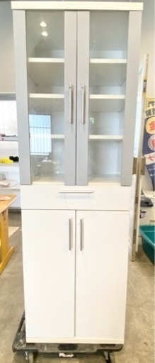 取引中 激安！食器棚 キッチン収納 ホワイト