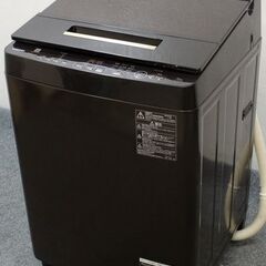 TOSHIBA/東芝 ZABOON/ザブーン 全自動洗濯機 洗濯10㎏ AW-10SD7 グレインブラウン 2019年製   中古家電 店頭引取歓迎 R6082)