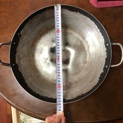 鉄鍋　丸型の画像